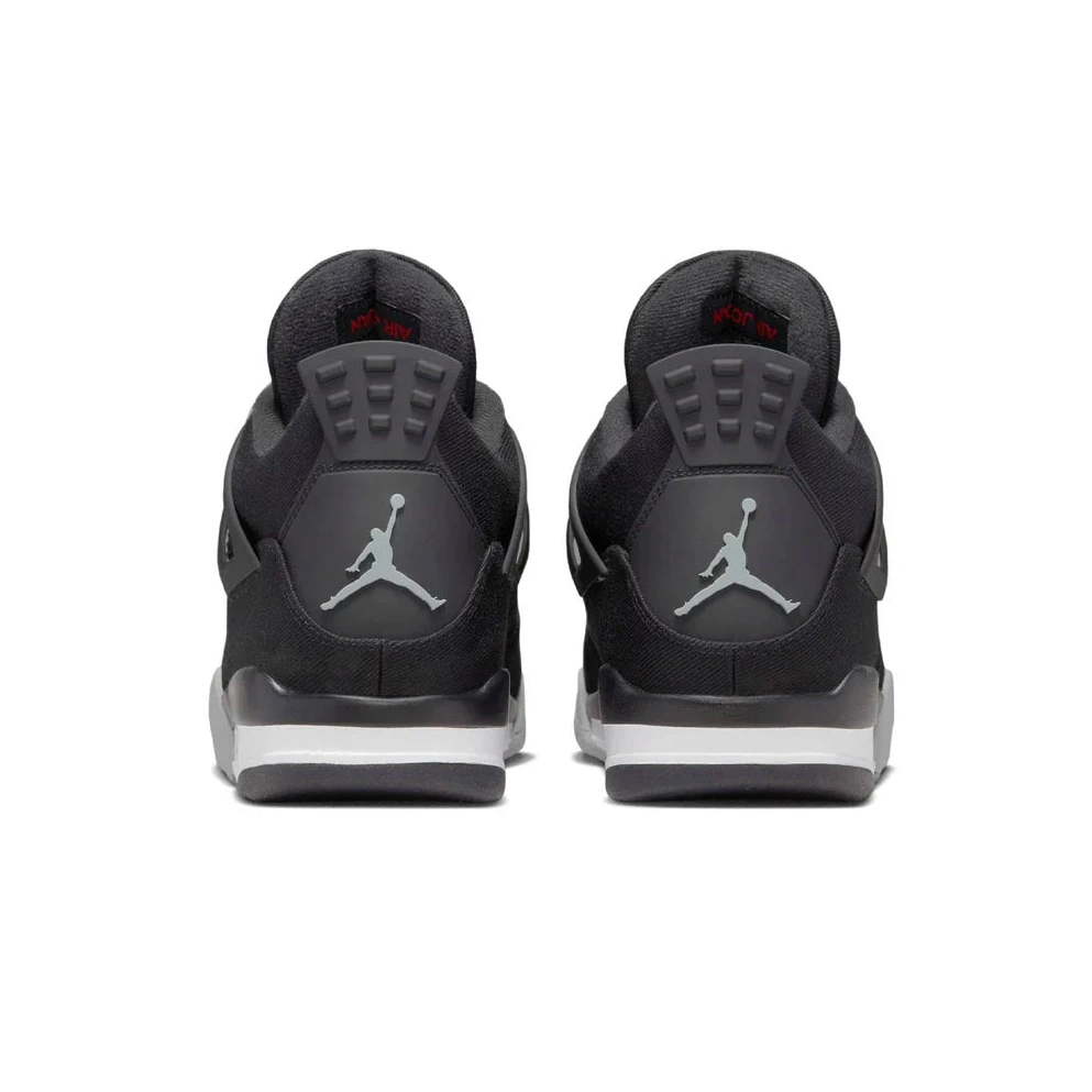 4 SE Retro Black Air Jordan Canvas 0723